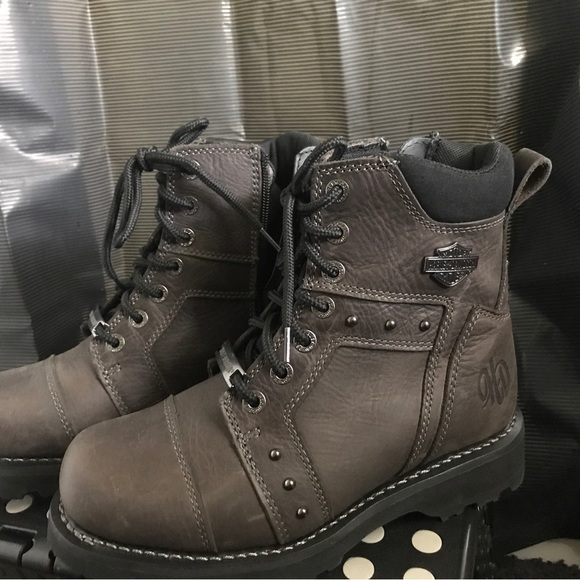7 1/2 womens Harley Davidson boots - Picture 1 of 4